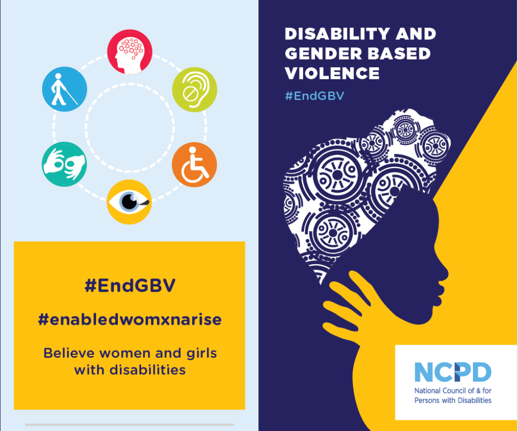 Disability and gender-based violence flyer