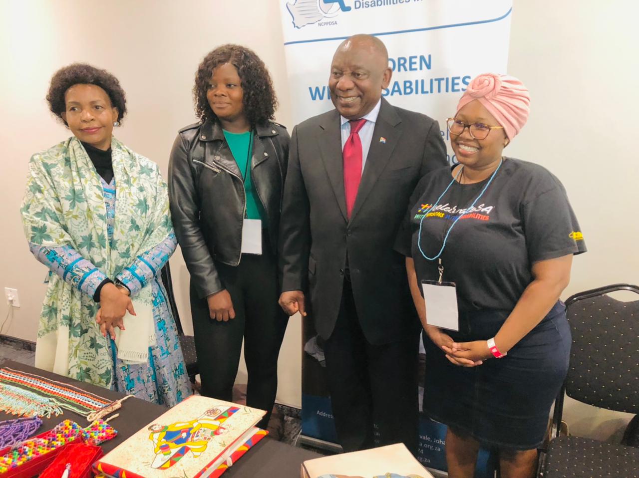 Members of our staff met President Ramaphosa at the _________ Expo