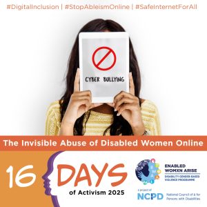 NCPD JOINS NATIONAL CALL TO END DIGITAL VIOLENCE AGAINST WOMEN AND GIRLS DURING 16 DAYS OF ACTIVISM