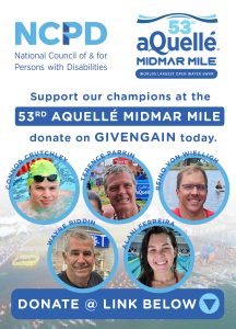 PARALYMPIAN ADRI VISSER RALLIES 15 CHAMPIONS TO SWIM FOR INCLUSION