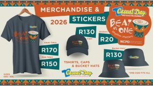 Casual Day 2026 Calls South Africa to Beat As One … And the Merchandise Is Ready
