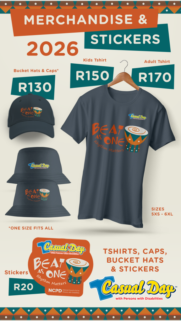 Casual Day 2026 Calls South Africa to Beat As One – And the Merchandise Is Ready