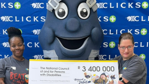 Clicks customers raise R3.4 million to support persons with disabilities